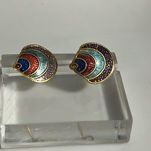 018 Vintage stud earring pierced